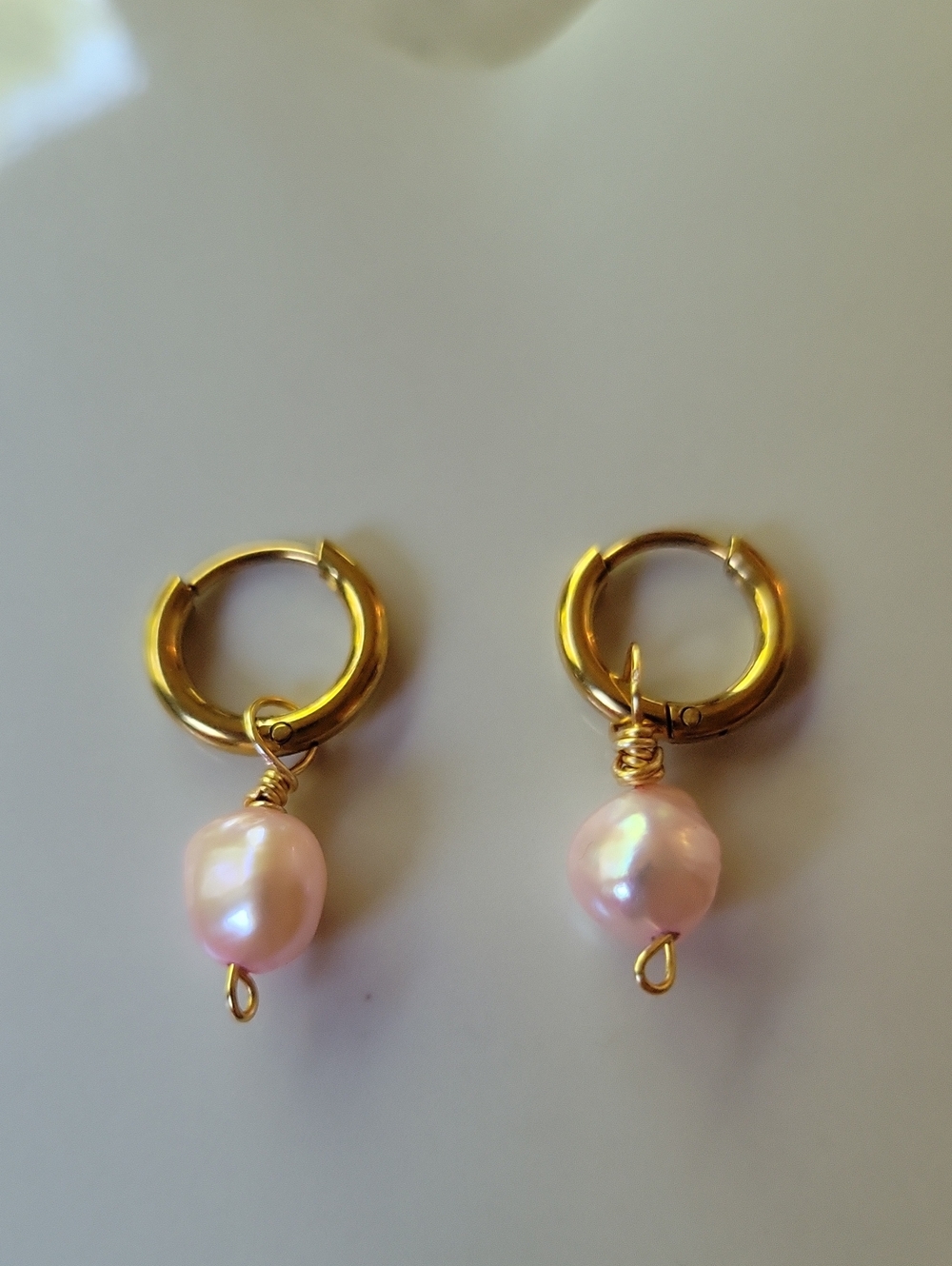 Pink Dangle Earrings